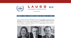 Desktop Screenshot of laudoabogados.com